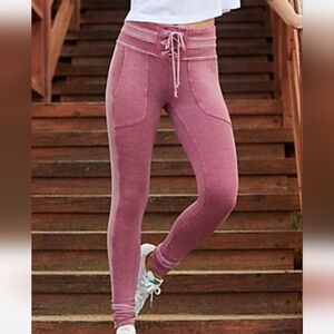 Free People Movement Bodhi Leggings (Price Is Only For Mauve Pink Leggings)